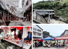 对绥阳的旺草镇、茅垭镇、枧坝镇、宽阔镇和青